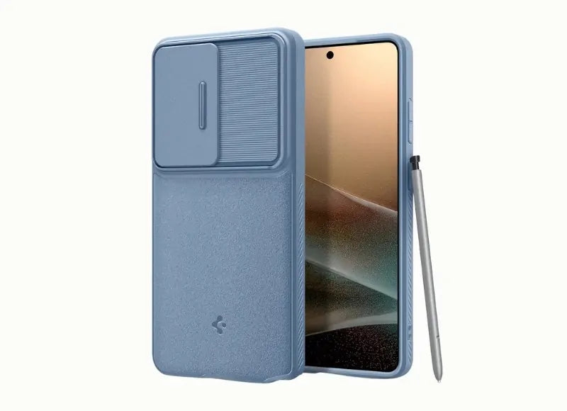 SPIGEN OPTIK ARMOR SAMSUNG GALAXY S26 ULTRA PHONE CASE (LIGHT BLUE)