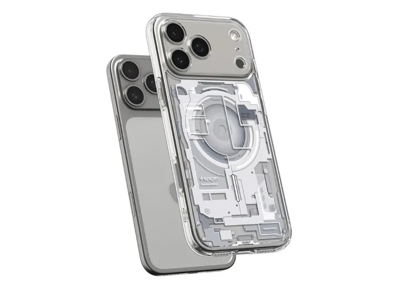 SPIGEN ULTRA HYBRID WALLET MAGSAFE ΘΗΚΗ ΜΕ ΘΗΚΗ ΚΑΡΤΩΝ (ΛΕΥΚΟ)