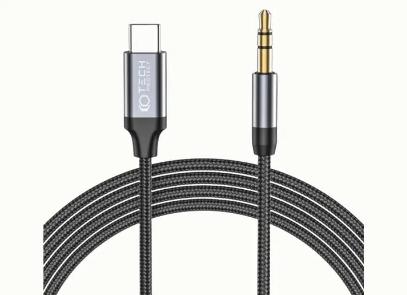 TECH-PROTECT ULTRABOOST ΚΑΛΩΔΙΟ USB-C TO 3.5MM JACK 1M (ΜΑΥΡΟ)