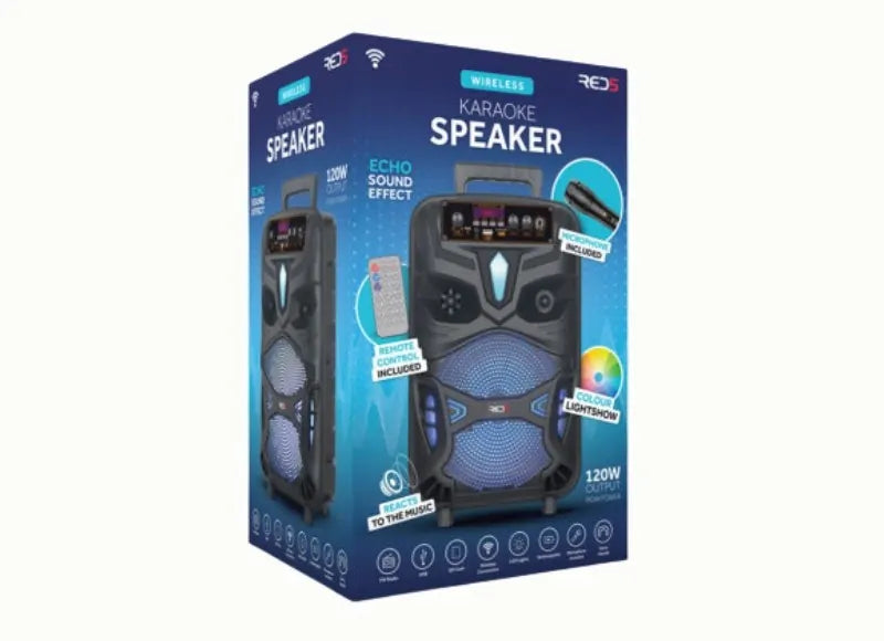 THE SOURCE RED 5 KARAOKE ΑΣΥΡΜΑΤΟ ΗΧΕΊΟ ΜΕ ΜΙΚΡΟΦΩΝΟ V2