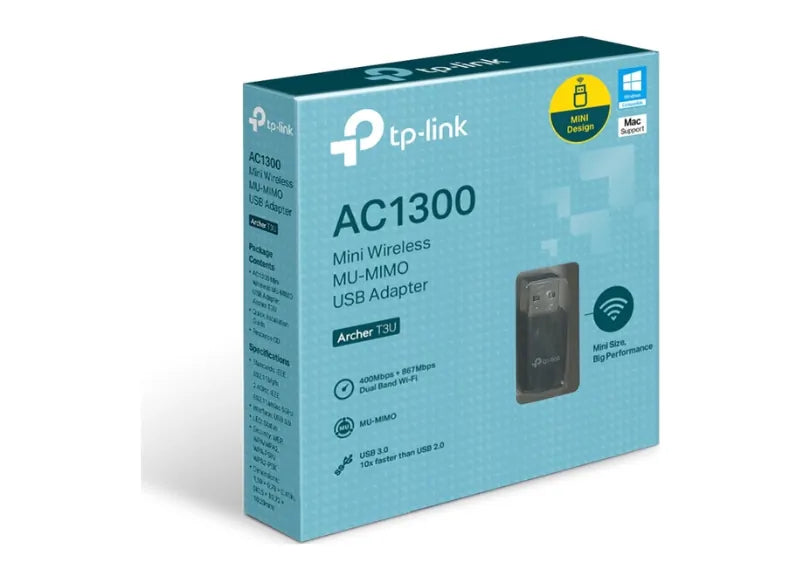 TP-LINK ARCHER T3U AC1300 MINI ADAPTER