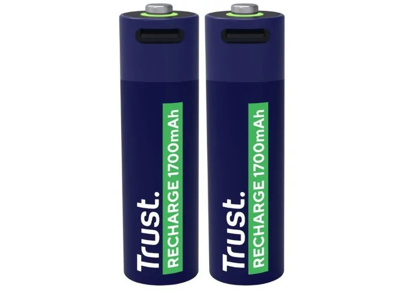 TRUST USB-C RECHARGEABLE BATTERIES AA RECHARGEABLE BATTERIES (2PCS)