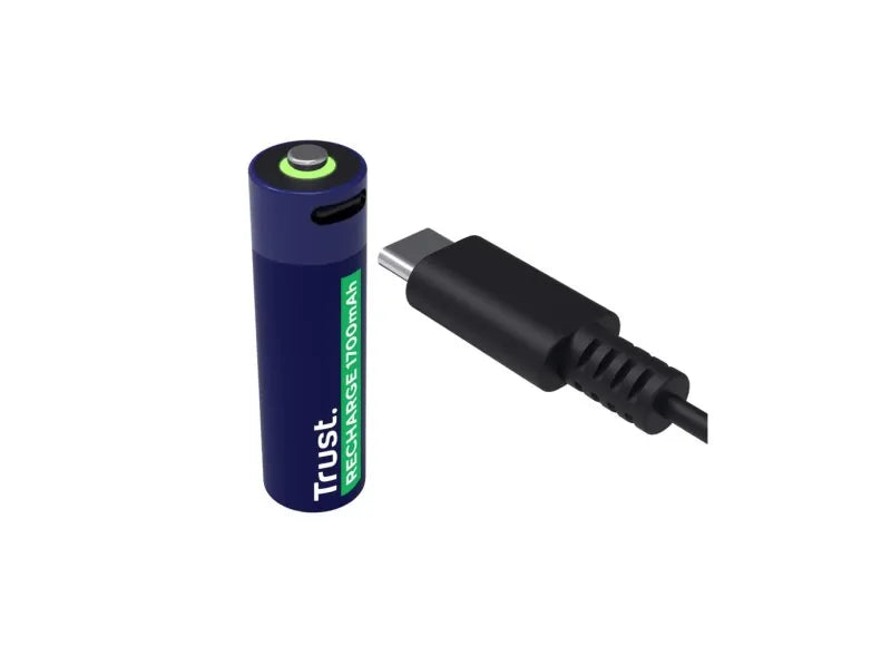 TRUST USB-C RECHARGEABLE BATTERIES AAA RECHARGEABLE BATTERIES (4TMX)