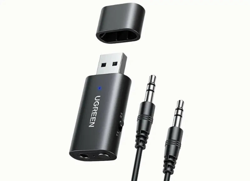 UGREEN ΜΕΤΑΤΡΟΠΕΑΣ BLUETOOTH 5.1 ΣΕ ΔΕΚΤΗ ΚΑΛΩΔΙΟ ΗΧΟΥ MINI JACK 3.5MM