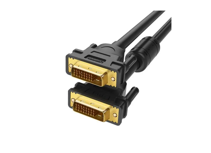 UGREEN DVI MALE TO MALE CABLE 2M GOLD