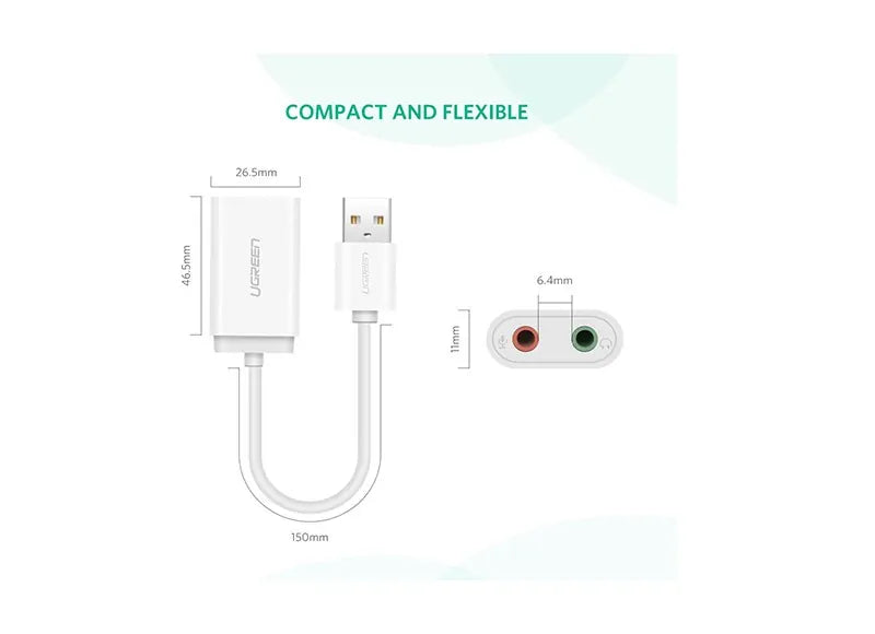 UGREEN EXTERNAL SOUND CARD