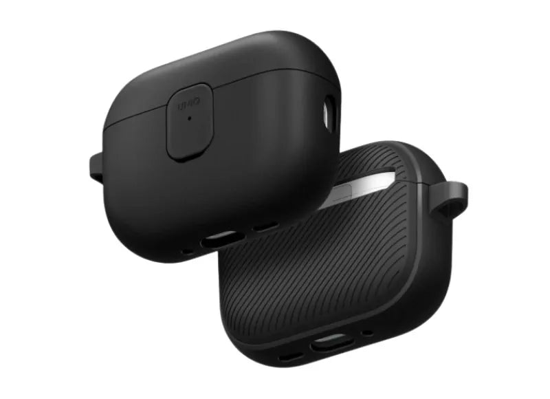 UNIQ CLYDE AIRPODS PRO 3RD GEN LOCK CASE ΘΗΚΗ ΑΚΟΥΣΤΙΚΩΝ (BLACK / DARK GREY)