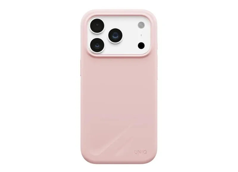 UNIQ HYBRID IPHONE 18 PRO MAX 6.9" MAGCLICK CHARGING LINO PHONE CASE PALE ROSE