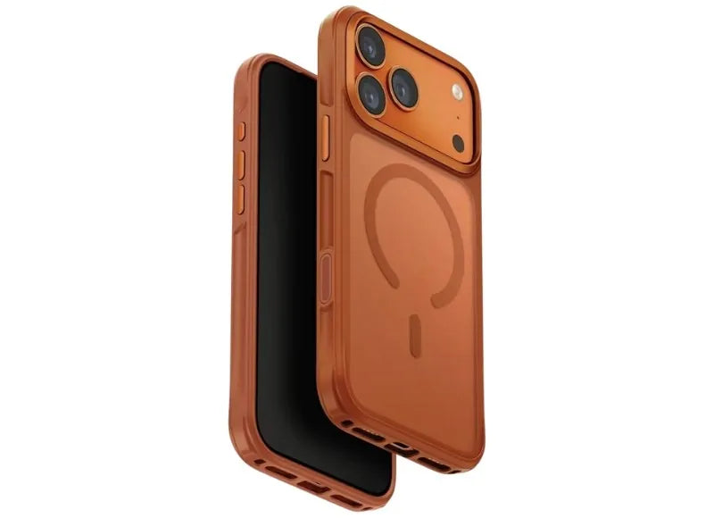 UNIQ VEREN MAGCLICK CHARGING ΘΗΚΗ ΓΙΑ IPHONE 17 PRO ΠΟΡΤΟΚΑΛΙ (SUNSET EMBER)