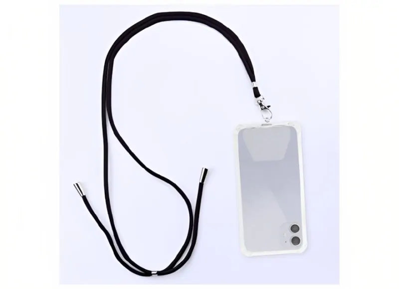 UNIVERSAL NECK STRAP FOR SMARTPHONE CASE - BLACK