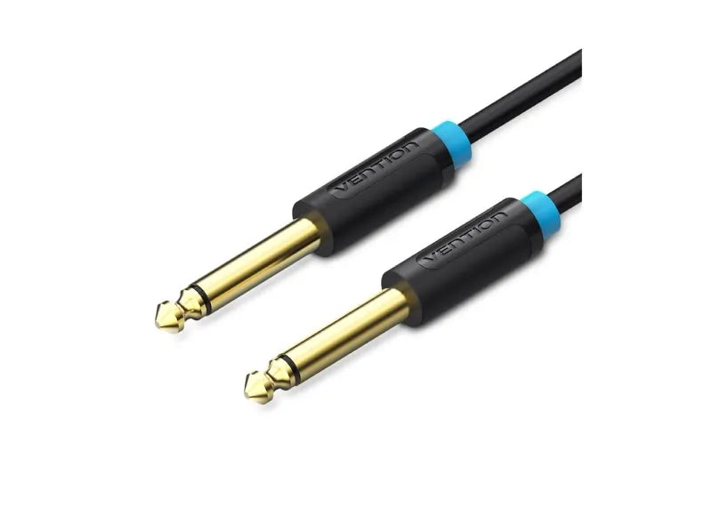 VENTION AUDIO CABLE MALE TO MALE (6.5mm) - 2M (BLACK)