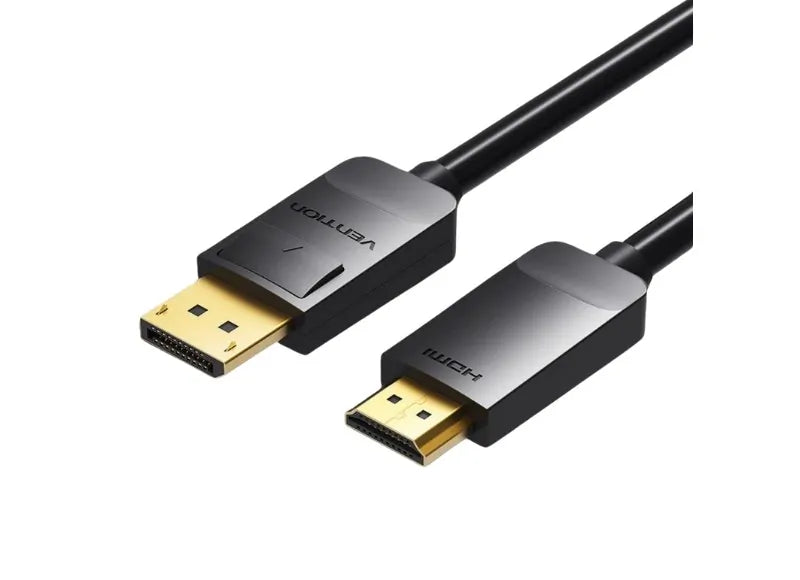 VENTION DISPLAY PORT TO HDMI CABLE 1.5M ΚΑΛΩΔΙΟ ΕΙΚΟΝΑΣ (BLACK)