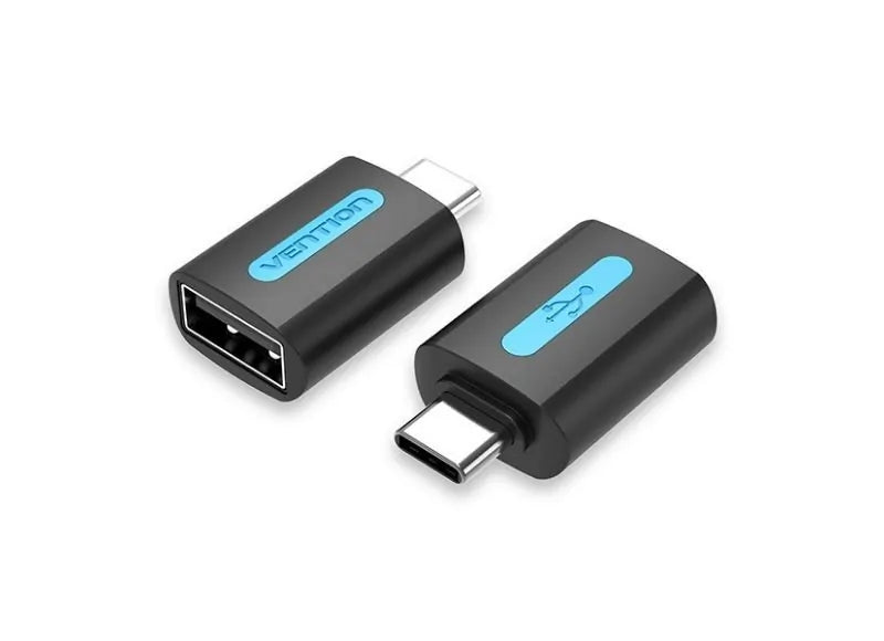VENTION USB-C TO USB 2 OTG ADAPTER (BLACK)