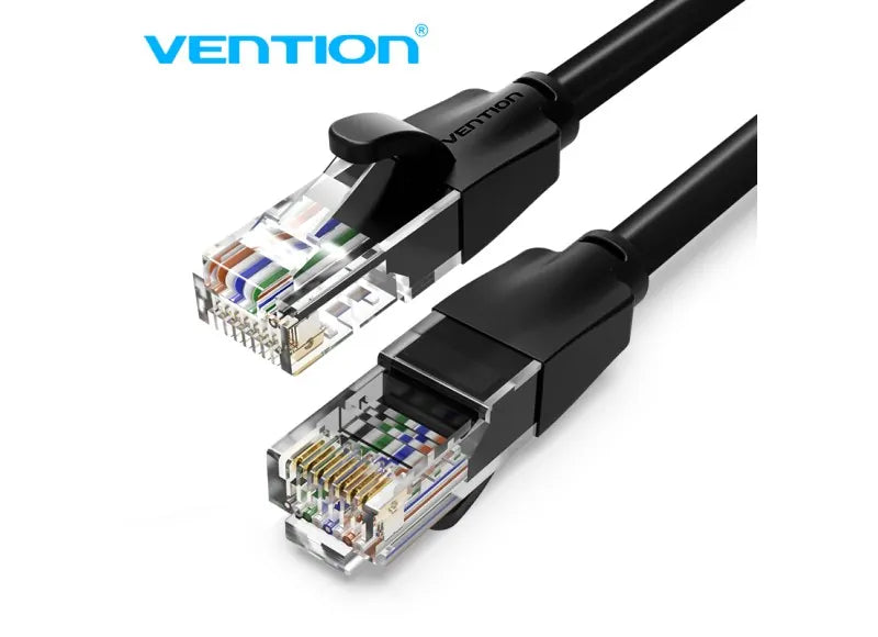 VENTION UTP PATCH CABLE CAT.6 - 0.5M (BLACK)
