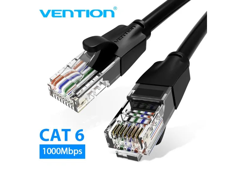 VENTION UTP PATCH CABLE CAT.6 - 20M (BLACK)