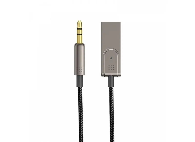 WIWU CAR AUDIO CABLE 3.5M TO USB (BLACK)