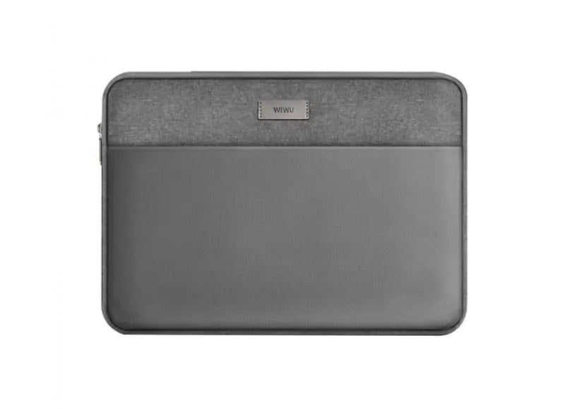 WIWU MINIMALIST SLEEVE BAG FOR UP TO 16" LAPTOP (GRAY)
