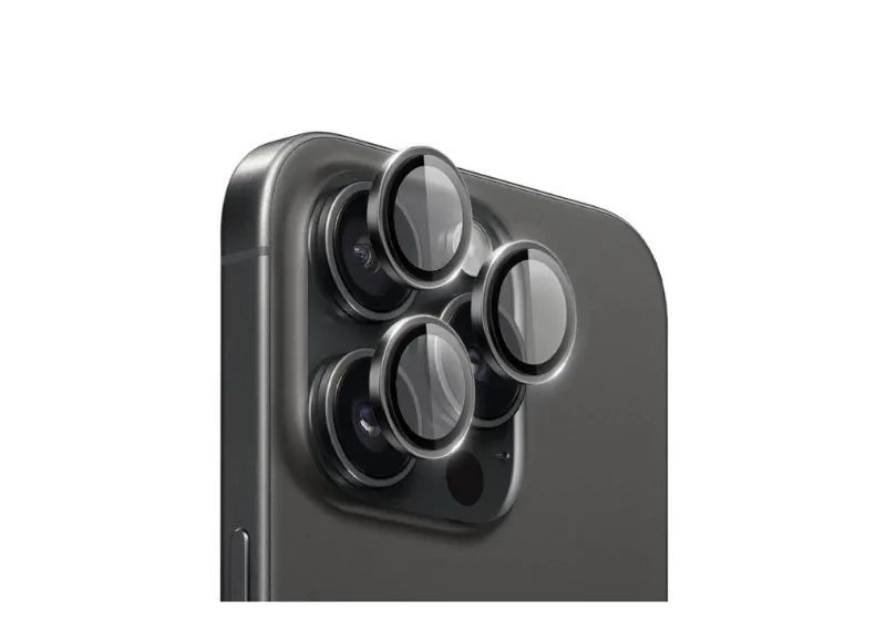 WIWU SAPPHIRE LENS GUARD IPHONE 15 PRO (BLACK TITANIUM)
