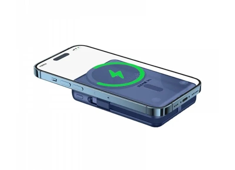 WIWU TRUCK SERIES WIRELESS MAGSAFE POWER BANK/ 10000MAH PP03 (BLUE)