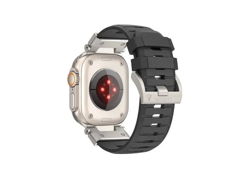 WIWU URBAN WATCH BAND FOR 42 / 44 / 45 / 49MM (BLACK)