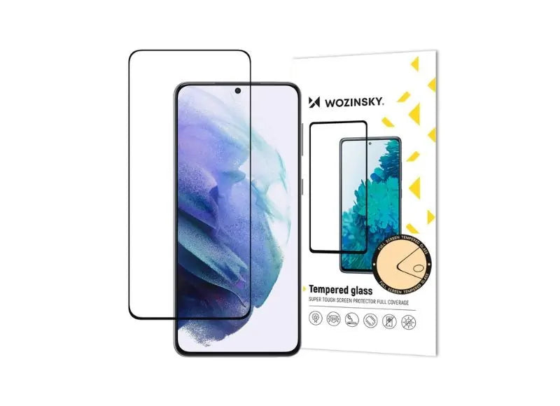 WOZINSKY 3D TEMPERED GLASS - SAMSUNG S22 (BLACK)