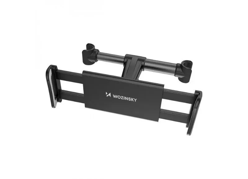 WOZINSKY CAR HEADREST HOLDER WITH HANGER (4" ΕΩΣ 11") - BLACK