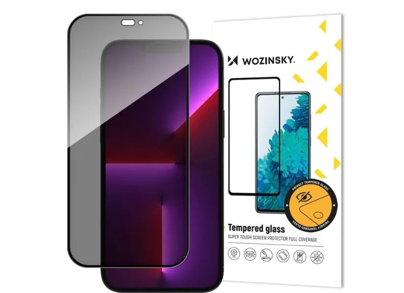 WOZINSKY PRIVACY FOR 14 PRO SCREEN PROTECTOR GLASS