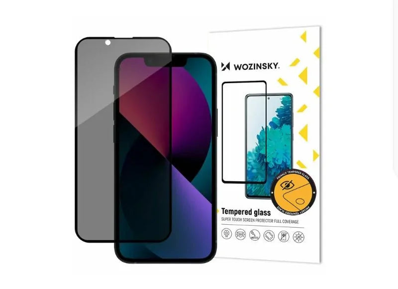 WOZINSKY PRIVACY 3D TEMPERED GLASS IPHONE 14 / 13 / 13 PRO