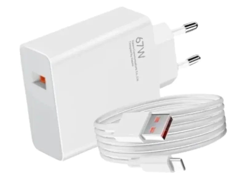 XIAOMI 67W HYPER CHARGER COMPO TYPE A ΟΙΚΙΑΚΟΣ ΦΟΡΤΙΣΤΗΣ (WHITE)