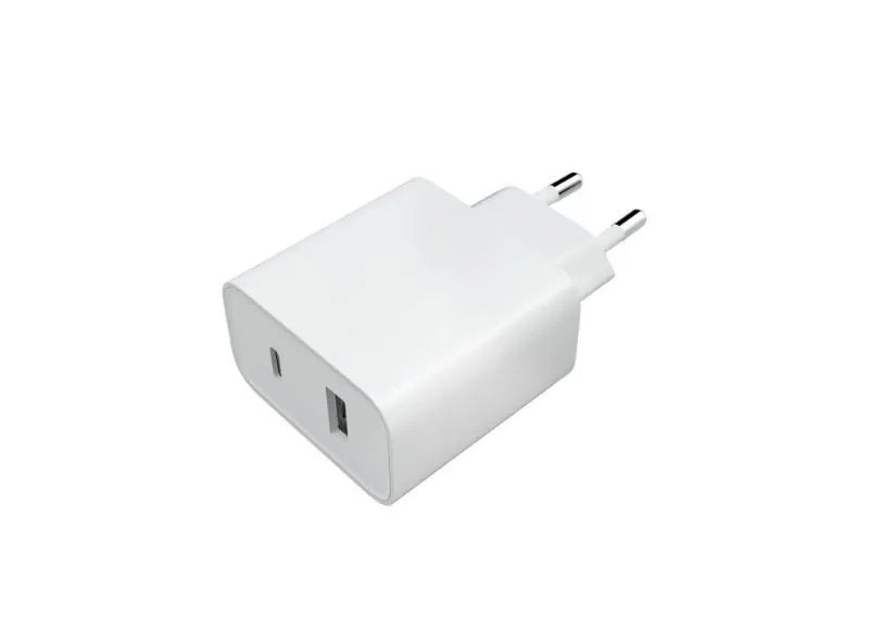 XIAOMI TRAVEL CHARGER COMBO FAST CHARGER USB-A/USB-C 33W PD (WHITE)