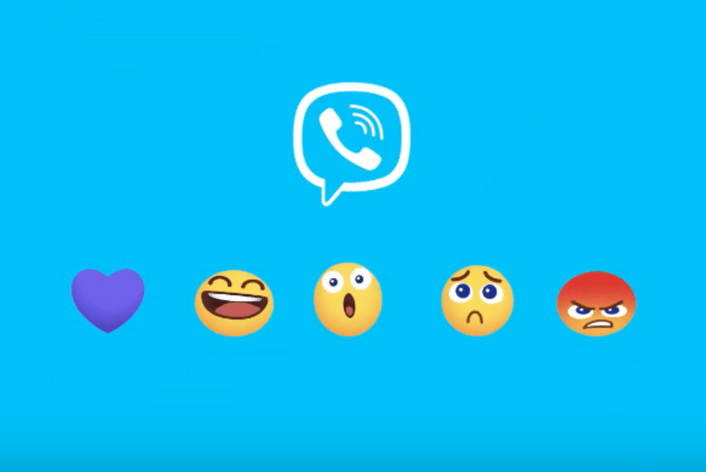 Emojis are the new Likes on Viber !