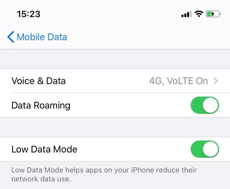Smart tips to avoid running out of data on your iPhone