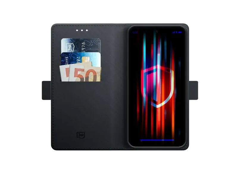 3MK WALLET CASE SAMSUNG GALAXY S25 FE PHONE CASE (BLACK)