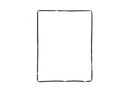Apple iPad 2/3/4 LCD Bezel Black