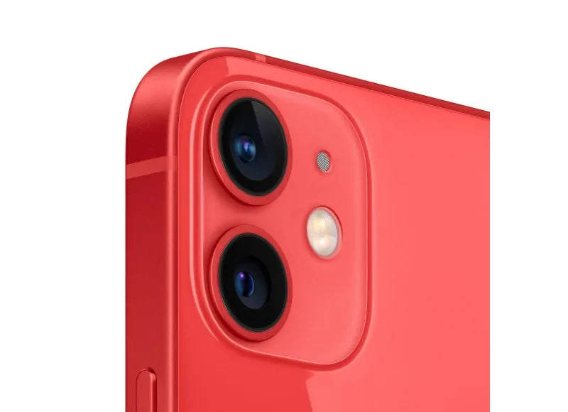 Apple iPhone 12 Mini (128GB) Red Refurbished with 100% battery - Like New - 3 years warranty