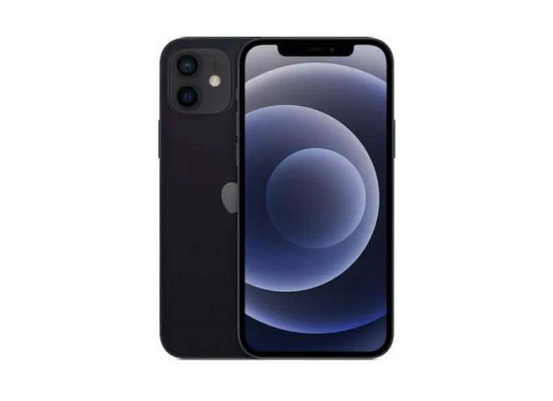 Apple iPhone 12 Mini (4GB/128GB) Black Refurbished - Σαν καινούριο - 3 χρόνια εγγύηση
