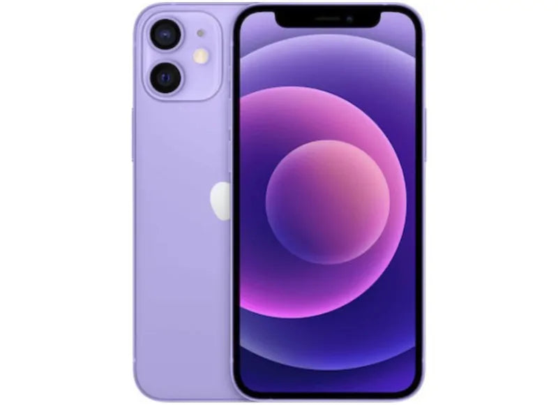 Apple iPhone 12 Mini (4GB/256GB) Purple Refurbished με 100% μπαταρία - Σαν καινούριο - 3 χρόνια εγγύηση