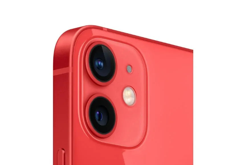 Apple iPhone 12 Mini 64GB Red Refurbished with 100% battery - Like New - 3 years warranty