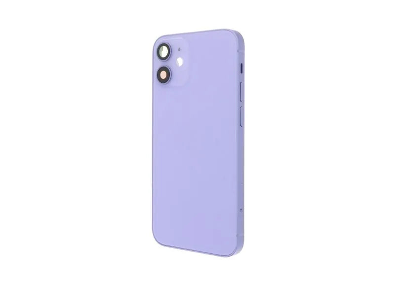 Πίσω Όψη και Μεσαίο Πλαίσιο Apple iPhone 12 Mini Middle Frame / Back Cover Purple (OEM)