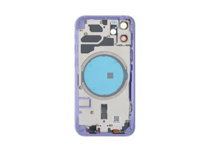 Πίσω Όψη και Μεσαίο Πλαίσιο Apple iPhone 12 Mini Middle Frame / Back Cover Purple (OEM)