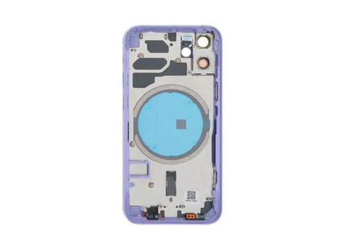 Πίσω Όψη και Μεσαίο Πλαίσιο Apple iPhone 12 Mini Middle Frame / Back Cover Purple (OEM)