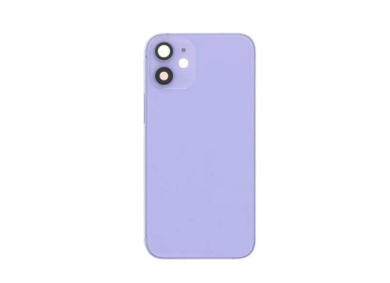 Πίσω Όψη και Μεσαίο Πλαίσιο Apple iPhone 12 Mini Middle Frame / Back Cover Purple (OEM)