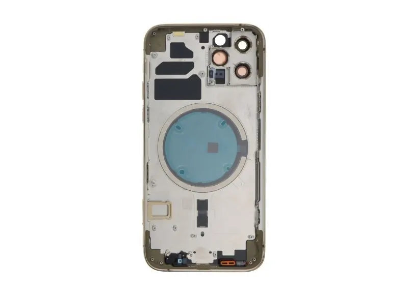 Πίσω Όψη και Μεσαίο Πλαίσιο Apple iPhone 12 Pro MIDDLE FRAME / BACK COVER (GOLD) (OEM)