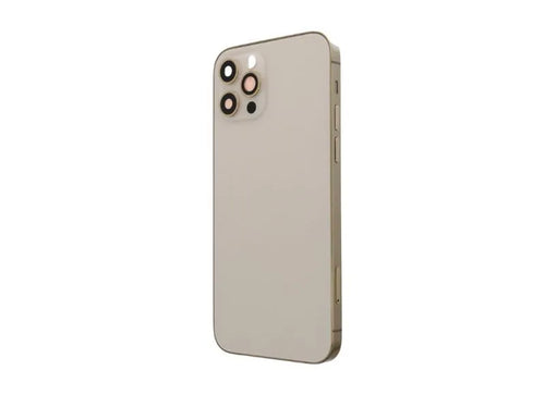 Πίσω Όψη και Μεσαίο Πλαίσιο Apple iPhone 12 Pro MIDDLE FRAME / BACK COVER (GOLD) (OEM)