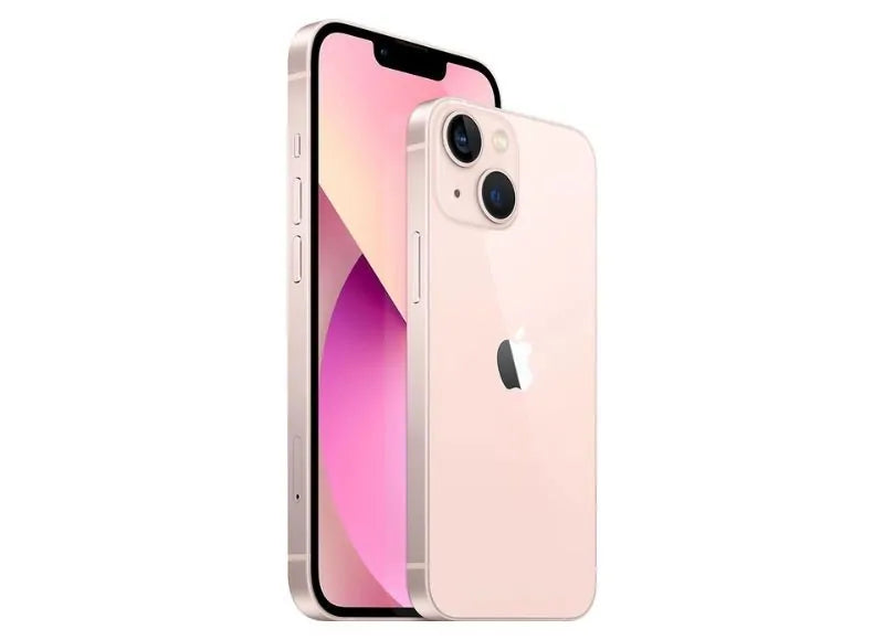 Apple iPhone 13 128GB Pink Refurbished με 100% μπαταρία - Σαν καινούριο - 3 χρόνια εγγύηση