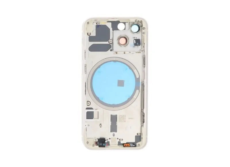 Πίσω Όψη και Μεσαίο Πλαίσιο Apple iPhone 13 Mini Middle Frame / Back Cover White (OEM)