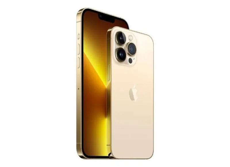 Apple iPhone 13 Pro Max (6GB/128GB) Gold Refurbished - Εξαιρετικό - 3 χρόνια εγγύηση