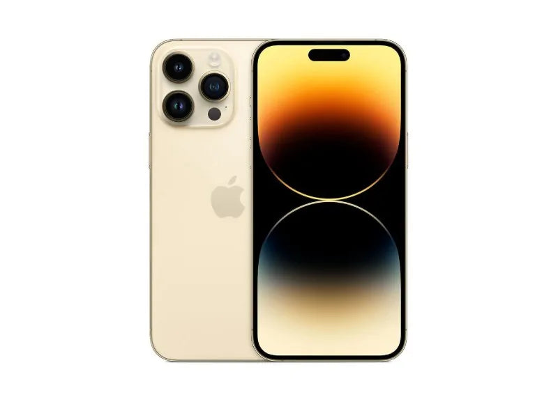 Apple iPhone 14 Pro Max 128GB Gold Refurbished with 100% battery - Like new - 3 years warranty