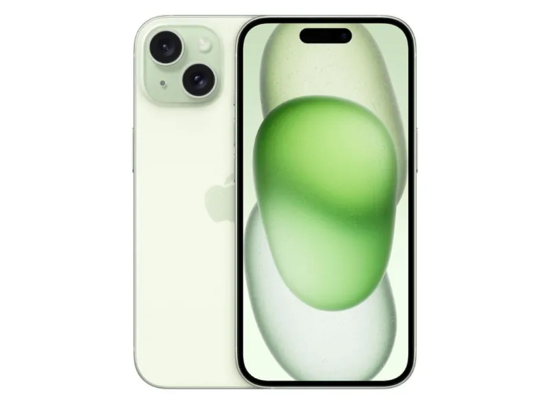 Apple iPhone 15 5G 512GB Green Refurbished with 100% battery - Like new - 3 years warranty