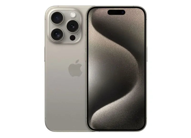 Apple iPhone 15 Pro 5G (8GB/1TB) Natural Titanium Refurbished με 100% μπαταρία - Σαν καινούριο - 3 χρόνια εγγύηση